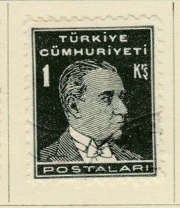 A6P5F173 Turkey Turkey 1931-42 1k used-