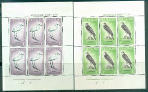 New Zealand 1961 Health, Birds 2xMS MLH