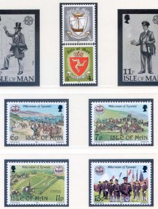 1979 Isle of Man SG150/155 Millenium Set Unmounted Mint