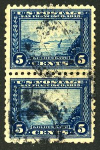 U.S. #403 USED PAIR