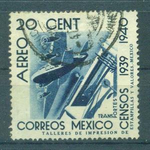 Mexico sc# C100 (2) used cat value $.25