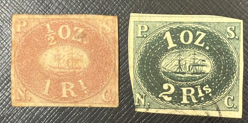 O) PERU, FAKE REPRINTS CANCELLATION,  SAIL AND STEAMSHIP 1r ship sails eastward