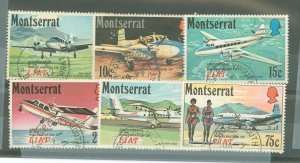 Montserrat #268-273  Single (Complete Set)