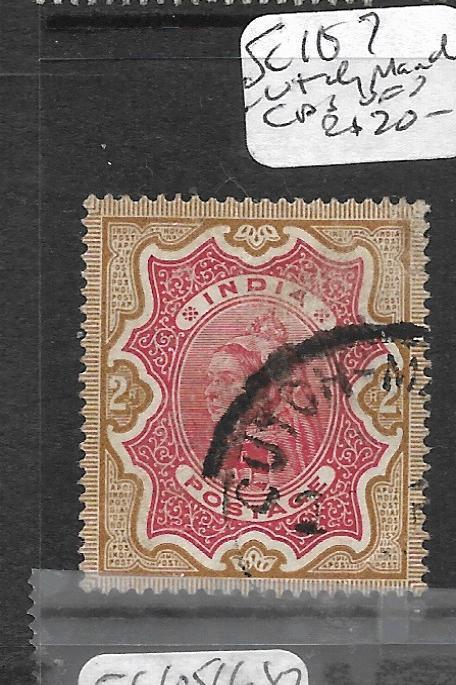 INDIA   (P1705B)  QV  2R  SG 107  CUTCH MANDALAY CDS  VFU