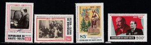 Burkina Faso # 452-455, Russian Revolution, 60th Anniversary, Mint NH, 1/2 Cat.