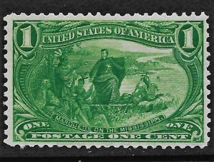 US 1898 Sc. #285 VF NH Cat. Val. $75.00