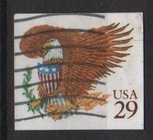 USA 1992 - Scott 2595 used - 29c, Eagle & Shield   