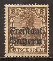 Bavaria  #  177  Mint .      A