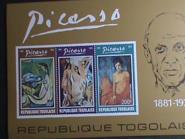 ​TOGO STAMP 1974-SC#C217-9 FAMOUS PAINTER PICASSO-NUDE PAINTINGS MNH-S/S VF