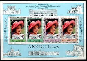 ANGUILLA SGMS415 1980 80TH BIRTHDAY OF QUEEN MOTHER MNH