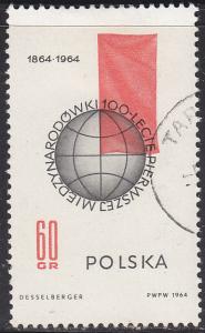 Poland 1269 1st Socialist Centenary 60gr 1964