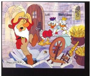 SIERRA LEONE SHEET DISNEY
