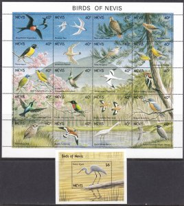 Nevis, Fauna, Birds MNH / 1991