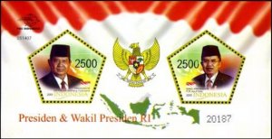 INDONESIA - 2005 INDONESIAM LEADERS / PRESIDENT & VICE PRESIDENT MIN/SHT MNH