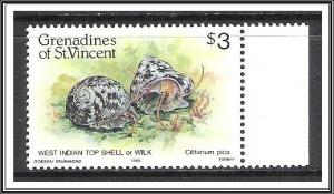 St Vincent Grenadines #475 Shellfish MNH