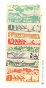 Venezuela #C47-C55 Unused