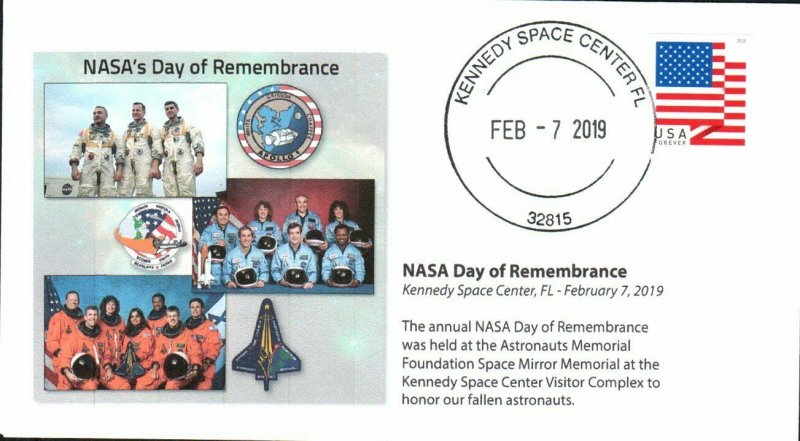 2019 NASA Astronauts Day Of Remembrance Kennedy Space Center 7 February