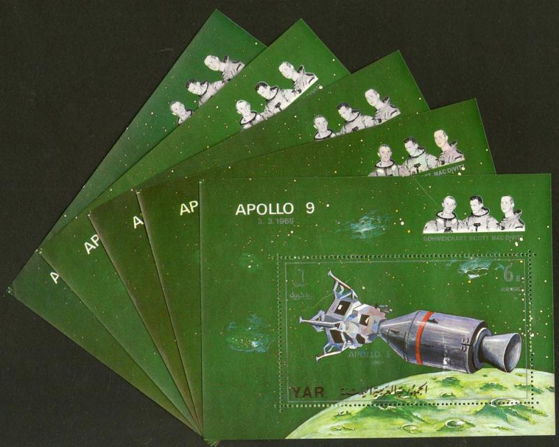 Yemen Arab Republic Space Shuttle Apollo 9 Astronomer #13483