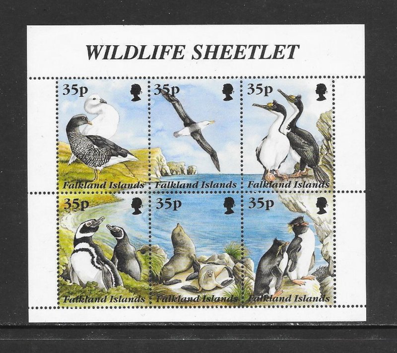 BIRDS - FALKLAND ISLANDS #643   MNH