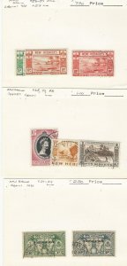 New Hebrides British, Postage Stamp, #50-1 Mint, 53//88, J1-J2 Used, JFZ