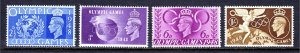 Great Britain - Scott #271-274 - MNH - SCV $7.40