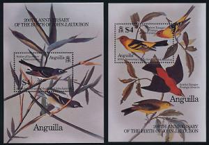 Anguilla 617-8 MNH Birds, John J Audubon