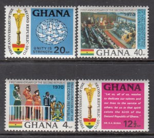 Ghana 398-401 MNH VF