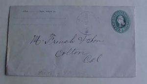 US  CALIFORNIA  ZUCKER 1869 YD RF6 B/S COLTON