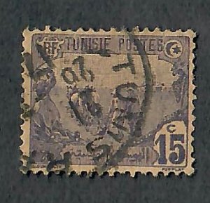 Tunisia #36 used single