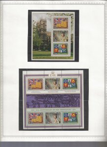 NIUE Sc 221+221d NH issue of 1978 - 2 MINISHEETS - QUEEN ELIZABETH II