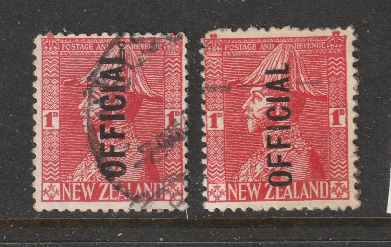 New Zealand a 1d Admiral Official with no stop after Official