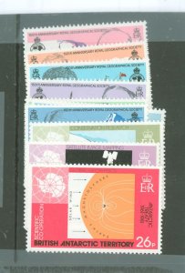 British Antarctic Territory #76-85 Mint (NH) Single (Complete Set)