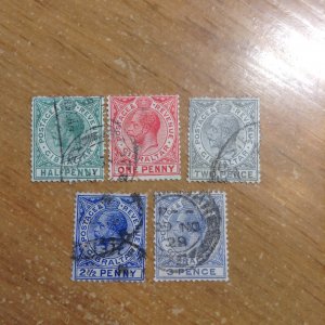 Gibraltar  # 76-77/79/81  Used