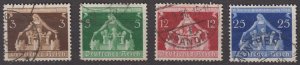 Germany Scott #473-476 1936 Used