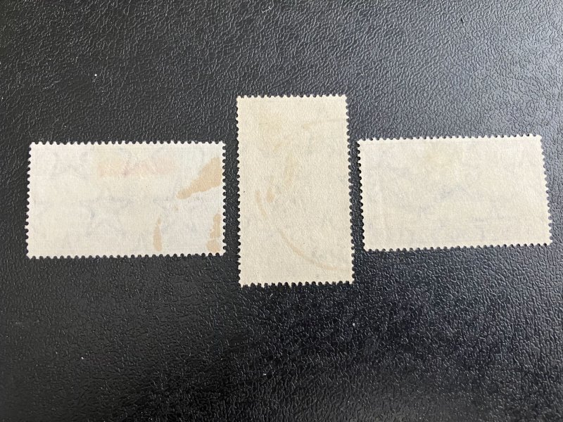 India Scott 200-202 Used