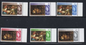 Cayman Islands Sc 203-208 1968 Christmas stamp set mint NH