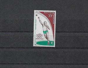 French Polynesia C49 Olympics VF MNH Complete Set SP