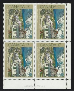 Canada Plate block mnh  sc#  887