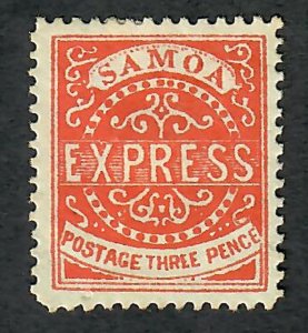 Samoa #3d Express Mint Hinge Remnant single