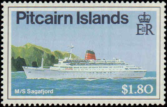 1991 Pitcairn Islands #350-353, Complete Set(4), Never Hinged