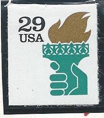 US #2531A, Liberty Torch, M-NH*-