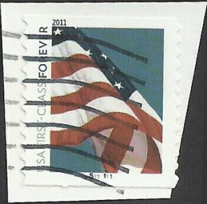 P.N.C. S111111 # 4489 USED FLAG