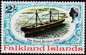 Falkland Islands.1970 2s  S.G.262 Unmounted Mint