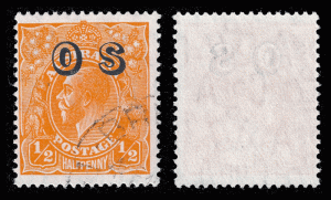 Australia Sc. O6-8 1932 officials, used
