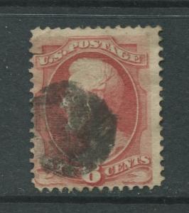 USA - Scott 208 - Lincoln Issue - 1881 - Used - Single 6c Stamp