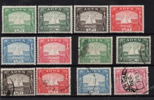 Aden 1937 DHOW mint & used collection WS36695