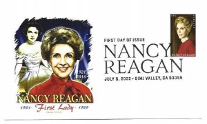 5702 Nancy Reagan Panda Cachets, pictorial FDC