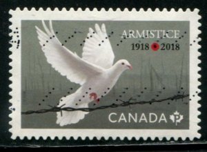 3131 Canada P World War I Armistice SA, used