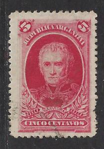 Argentina Scott # 165, used