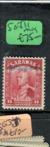 SARAWAK JAPANESE OCCUPATION (P1301B) BROOKE 8C RED   SG J11  MOG 